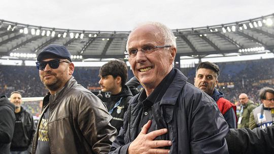 Sven-Goran Eriksson será homenageado na Luz