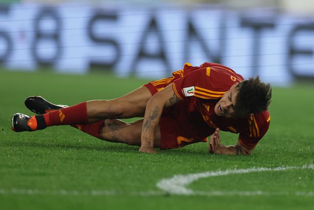 Dybala lesionado e falha duelo com o Milan, de Rafael Leão