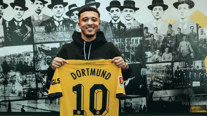 Mercado: Borussia oficializa regresso de Jadon Sancho