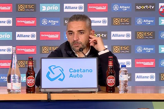 Rui Borges: «Impacto? É de uma noite e é ir descansar e pensar que temos jogo no próximo fim de semana»