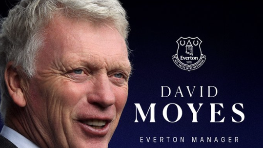 Mercado: David Moyes oficializado no Everton