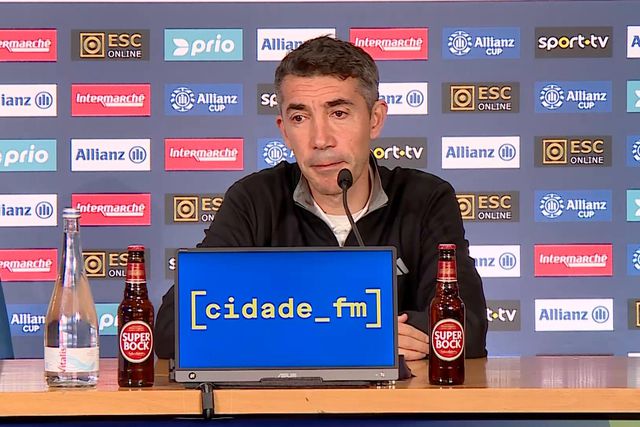 Bruno Lage: «Se calhar o presidente nem percebeu o que eu lhe disse»