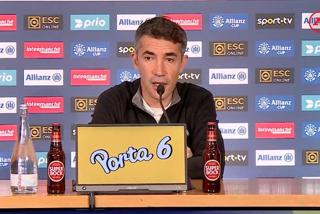 Bruno Lage explica substituição de Schjelderup ao intervalo