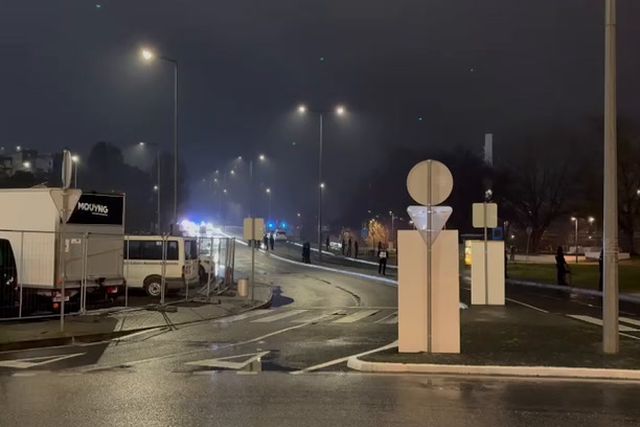 A chegada do Sporting ao palco da final da Taça da Liga