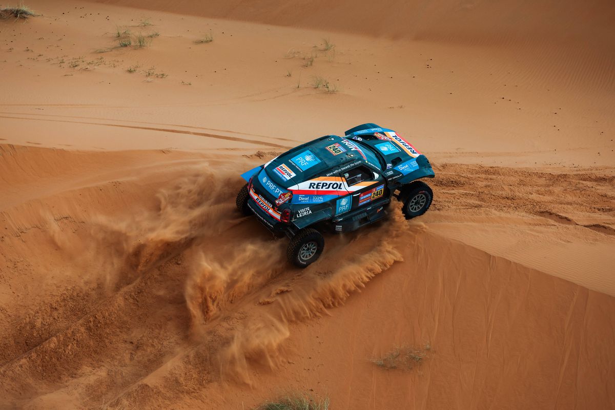 João Ferreira cada vez melhor no Dakar