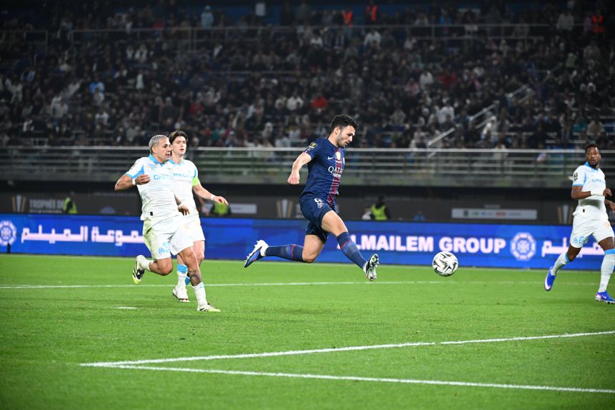 Gonçalo Ramos marcou (em grande estilo) um golo decisivo frente ao Marselha, na Supertaça de França