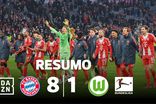 Massacre em Munique: Bayern 'destrói' Wolfsburgo (resumo)
