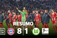 Massacre em Munique: Bayern 'destrói' Wolfsburgo (resumo)