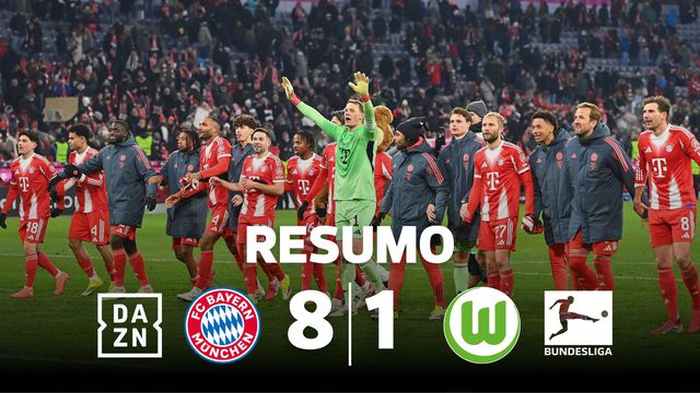 Massacre em Munique: Bayern 'destrói' Wolfsburgo (resumo)