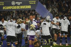 A festa do Vitória de Guimarães depois da conquista da Taça da Liga - Foto: Miguel Nunes