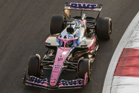 Pierre Gasly ao volante do Alpine