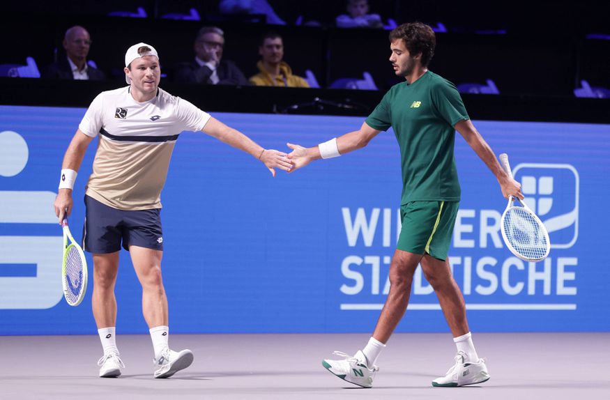 Miedler e Cabral conquistaram o quarto torneio juntos. IMAGO