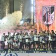 A festa do Vitória de Guimarães depois da conquista da Taça da Liga - Foto: Miguel Nunes