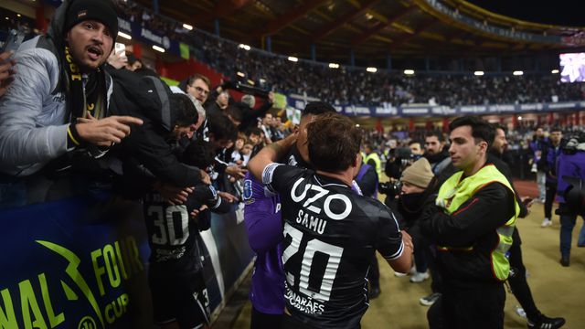 A festa do Vitória de Guimarães depois da conquista da Taça da Liga - Foto: Miguel Nunes