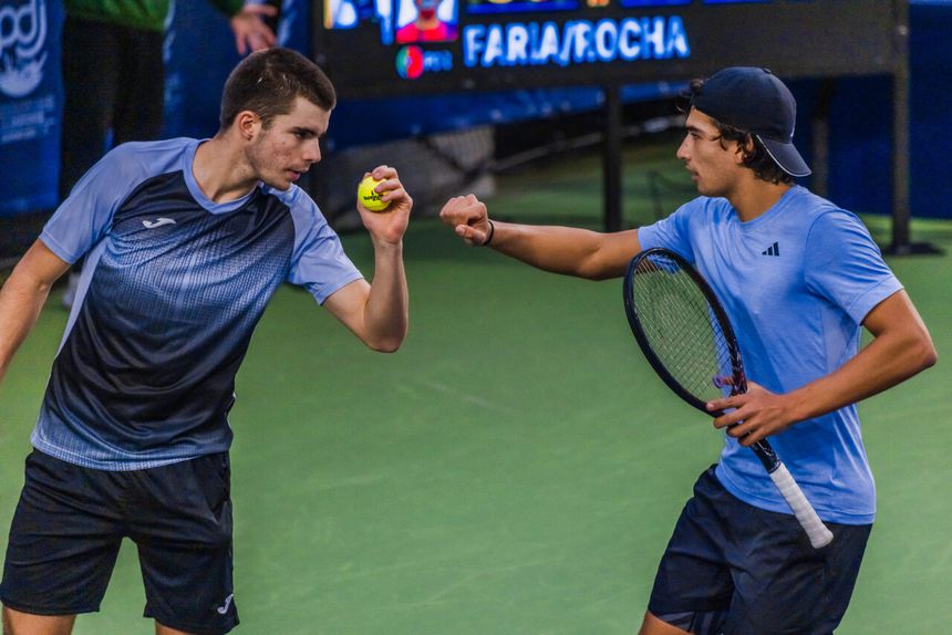 Jaime Faria e Henrique Rocha começam esta noite a luta pela entrada no quadro do Open da Austrália. FPT/Beatriz Ruivo