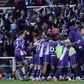 Festejos da Fiorentina frente ao Milan