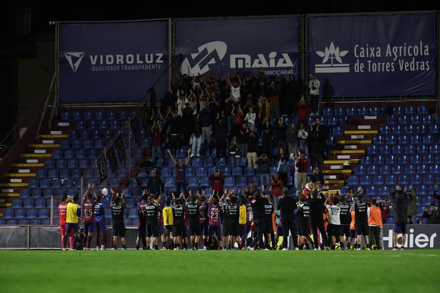 O Torreense segue no 8.º lugar da Liga 2