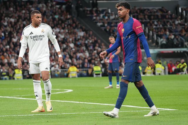 Mbappé não está a cem por cento e é dúvida para a final. Lamine Yamal deverá estar no onze de Hansi Flick - FOTO LAURENT LAIRYS/IMAGO