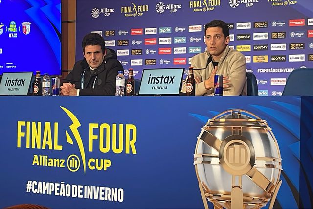 Treinador do emblema da Cidade-Berço orgulhoso pela conquista do troféu - Foto: A BOLA