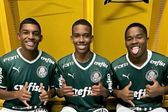 Luís Guilherme, reforço dos leões, com Estevão e Endrick, amigos inseparáveis no Palmeiras