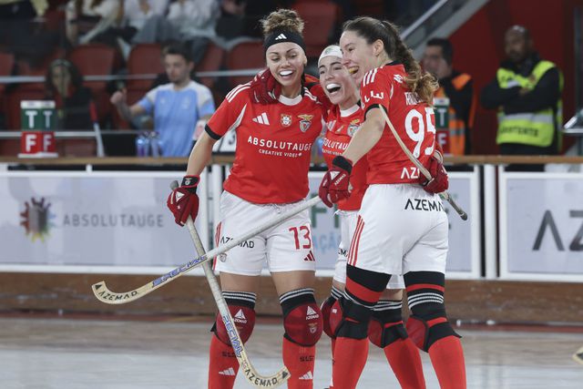 Houve golos para festejar na Luz      Fotografia SL Benfica