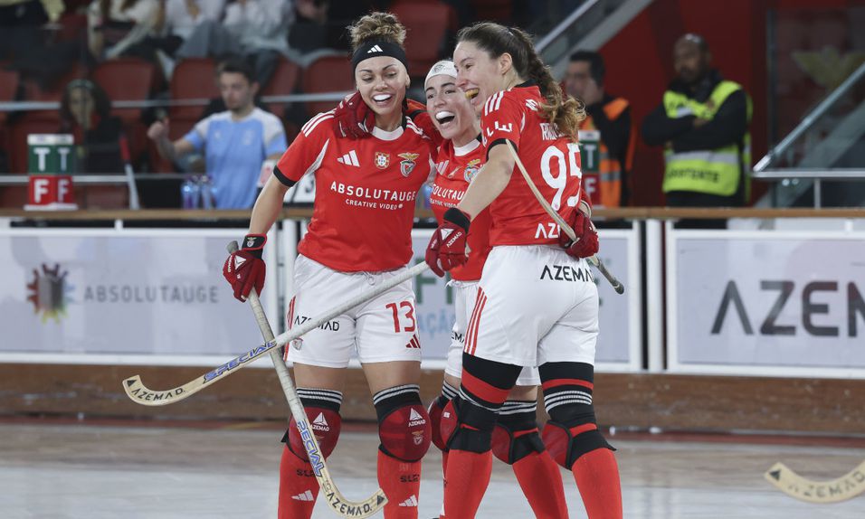 Houve golos para festejar na Luz      Fotografia SL Benfica