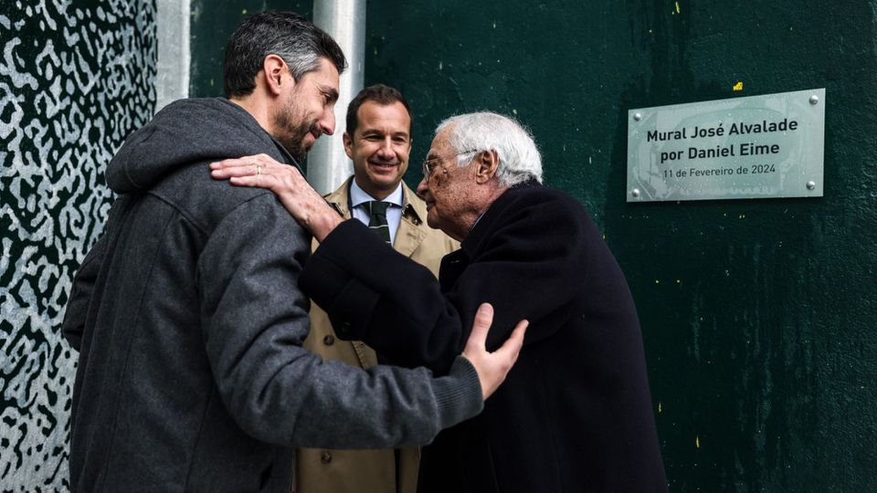 Sporting: Varandas chama José Roquette para inaugurar mural em Alvalade