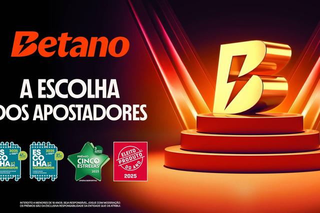 Betano reafirma preferência dos consumidores com múltiplos prémios em 2025