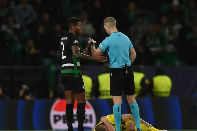 Árbitro do Sporting-Borussia Dortmund