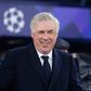 Carlo Ancelotti, treinador do Real Madrid, sorridente