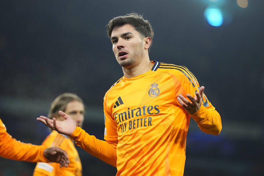 Brahim Díaz a celebrar frente à sua ex-equipa