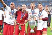 Bruno Alves, Pepe, José Fonte e Cristiano Ronaldo na conquista do Europeu 2016 (A BOLA)