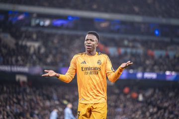 Adeptos do Manchester City provocaram e Vinícius respondeu (foto)