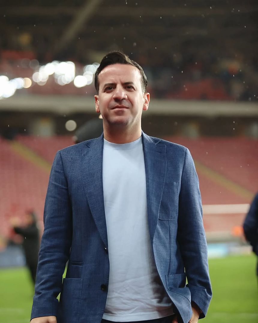 Berdirhan Durak demitiu-se da presidência do Adana Demirspor (Foto Instagram Berdirhan Durak)