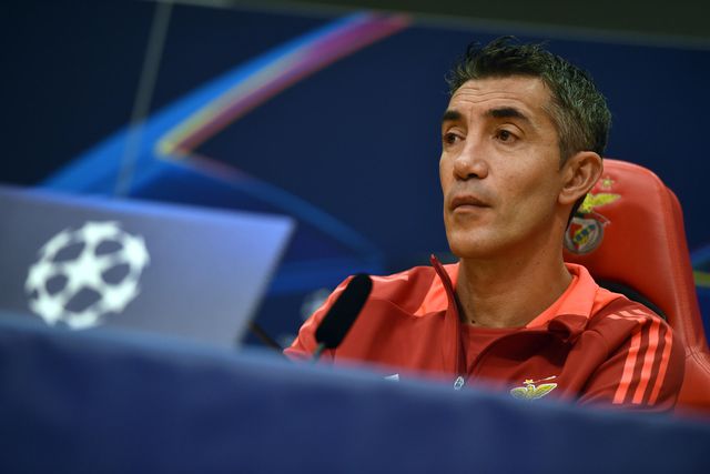 Bruno Lage em conferência de imprensa antes de um jogo da Liga dos Campeões