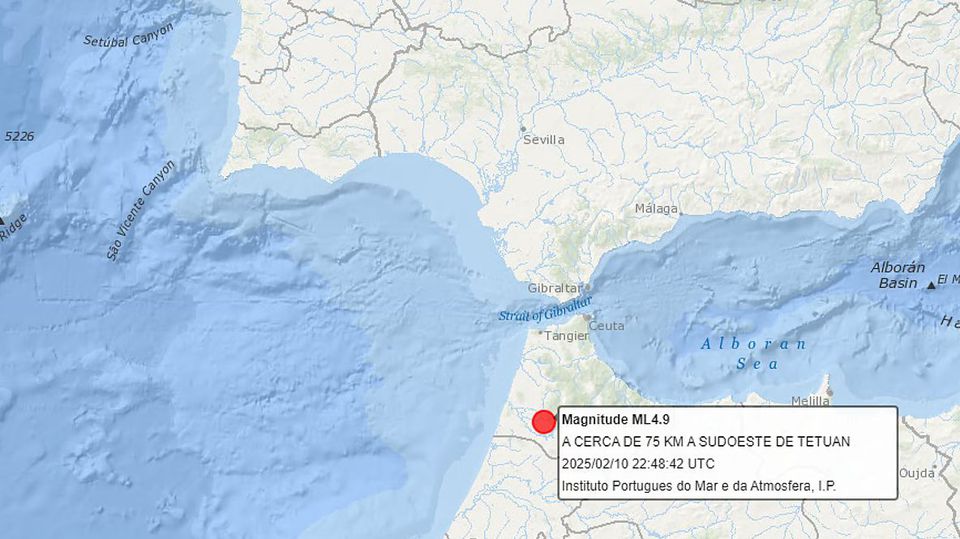 Sismo atinge norte de Marrocos e é sentido no sul de Portugal