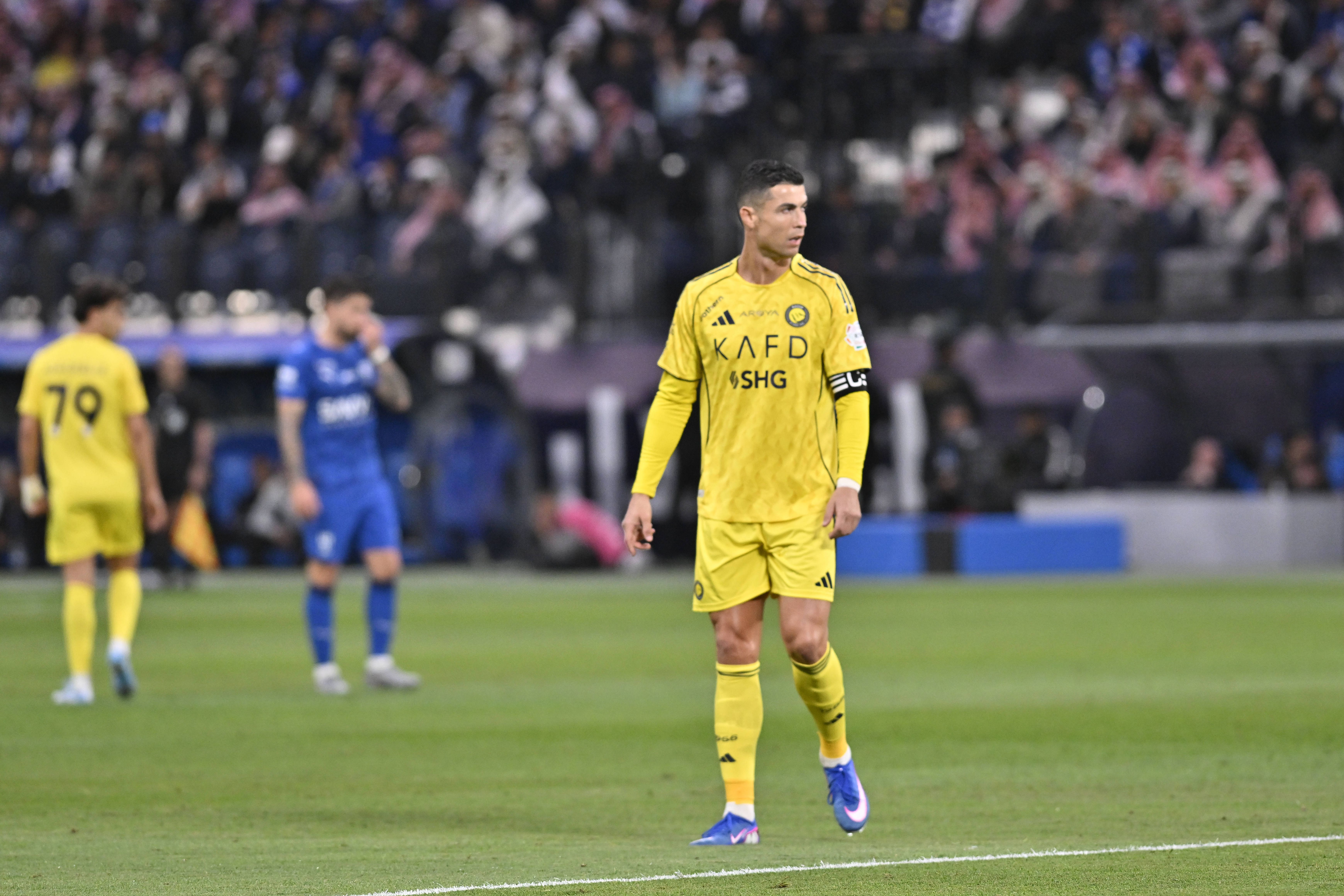 Cristiano Ronaldo a jogar pelo Al Nassr