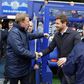 Harry Redknapp, no QPR, a falar com André Villas-Boas, no Tottenham