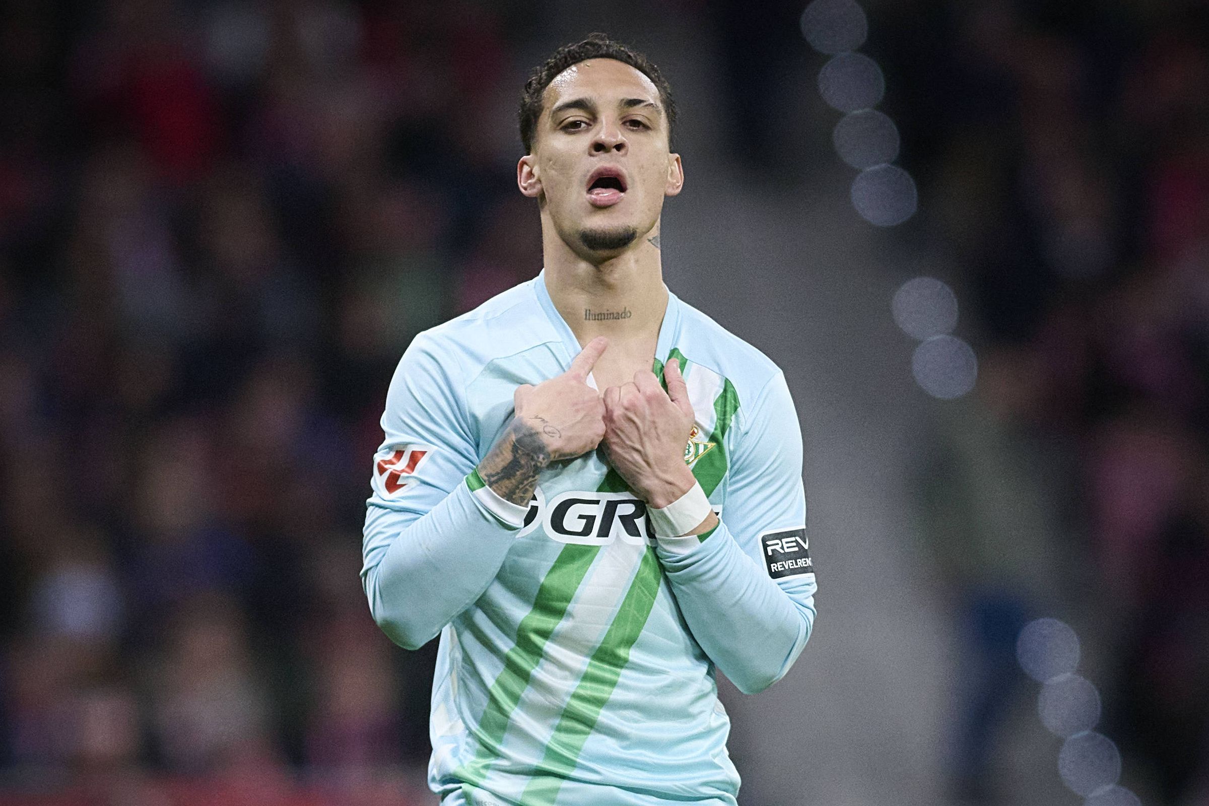 Antony marcou o golo da vitória do Betis ao Atlético Madrid no Metropolitano