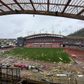 O Estádio Dr. Magalhães Pessoa sofreu danos severos, sobretudo na cobertura - Foto: U. Leiria