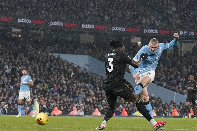 Haaland marcou o terceiro golo do Manchester City e ainda fez uma assistência - FOTO IMAGO
