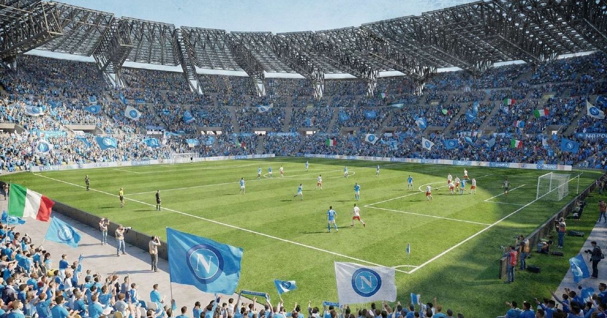 Os planos para o Estádio Diego Armando Maradona a pensar no Euro 2032 (fotos)