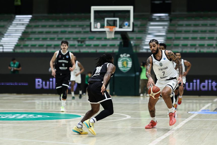 Fase do Sporting-BC Prievidza (Foto: Sporting)
