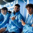 André Miranda, aqui com Alan Varela, destaca-se na equipa B, mas trabalha frequentemente com o plantel principal - Foto: FC Porto