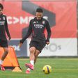Duas boas notícias no treino do Benfica!