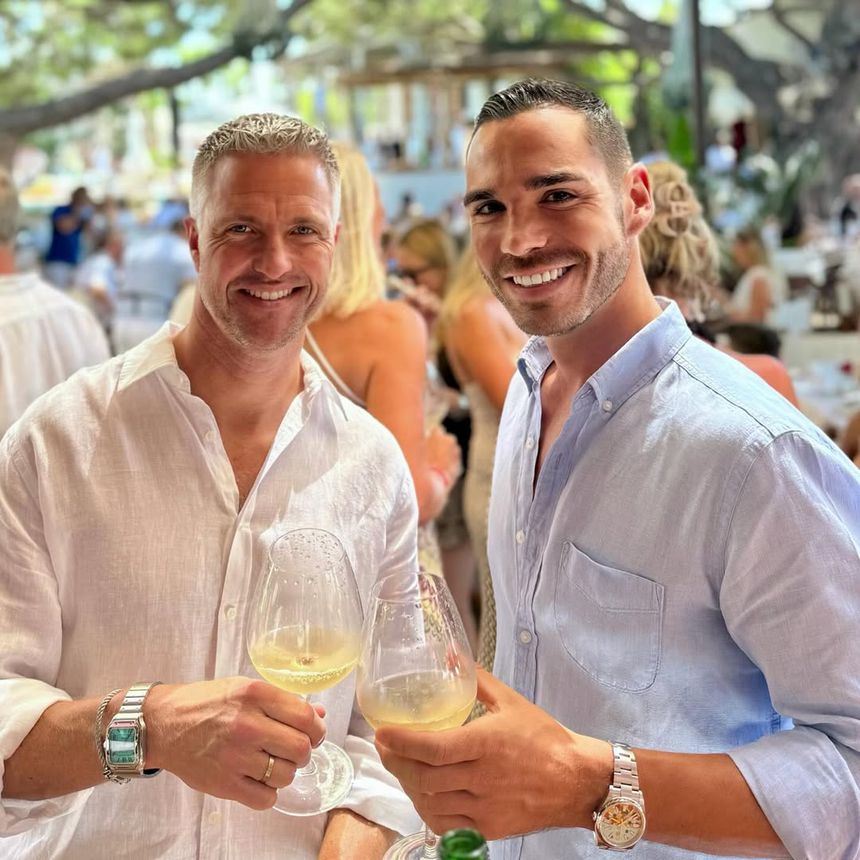 Ralf Schumacher e Étienne Bousquet-Cassagne/Instagram