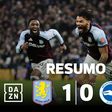 Aston Villa volta às vitórias e aumenta distância para o Man. United (resumo)