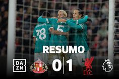 Van Dijk decide para o Liverpool em Sunderland