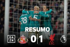 Van Dijk decide para o Liverpool em Sunderland