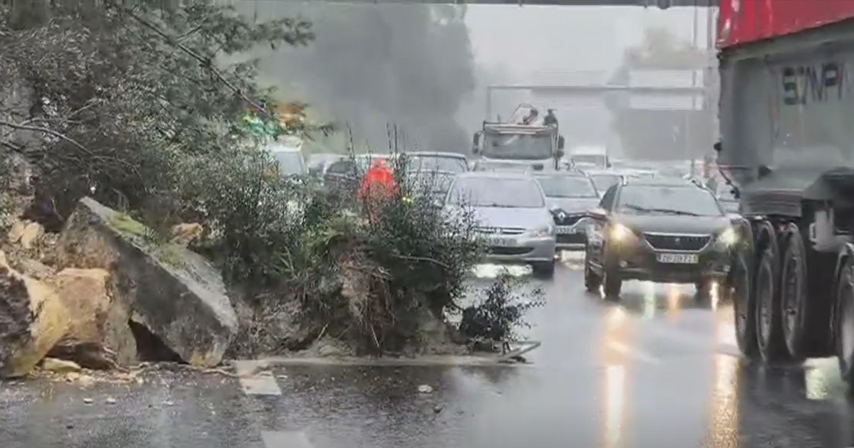 Derrocada na A5 condiciona trânsito no sentido Lisboa-Cascais